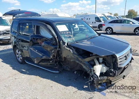 2014 Honda Pilot Ex-L z USA, uszkodzony, nr VIN 5FNYF4H78EB048364